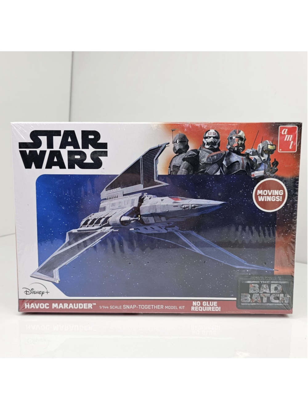 SEALED AMT Star Wars: The Bad Batch Havoc Marauder 1:144 Model Kit AMT1348/12